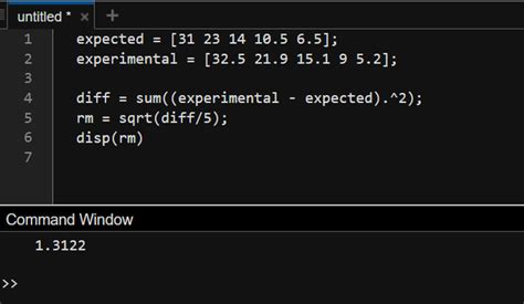 rmse matlab|root mean square in matlab.